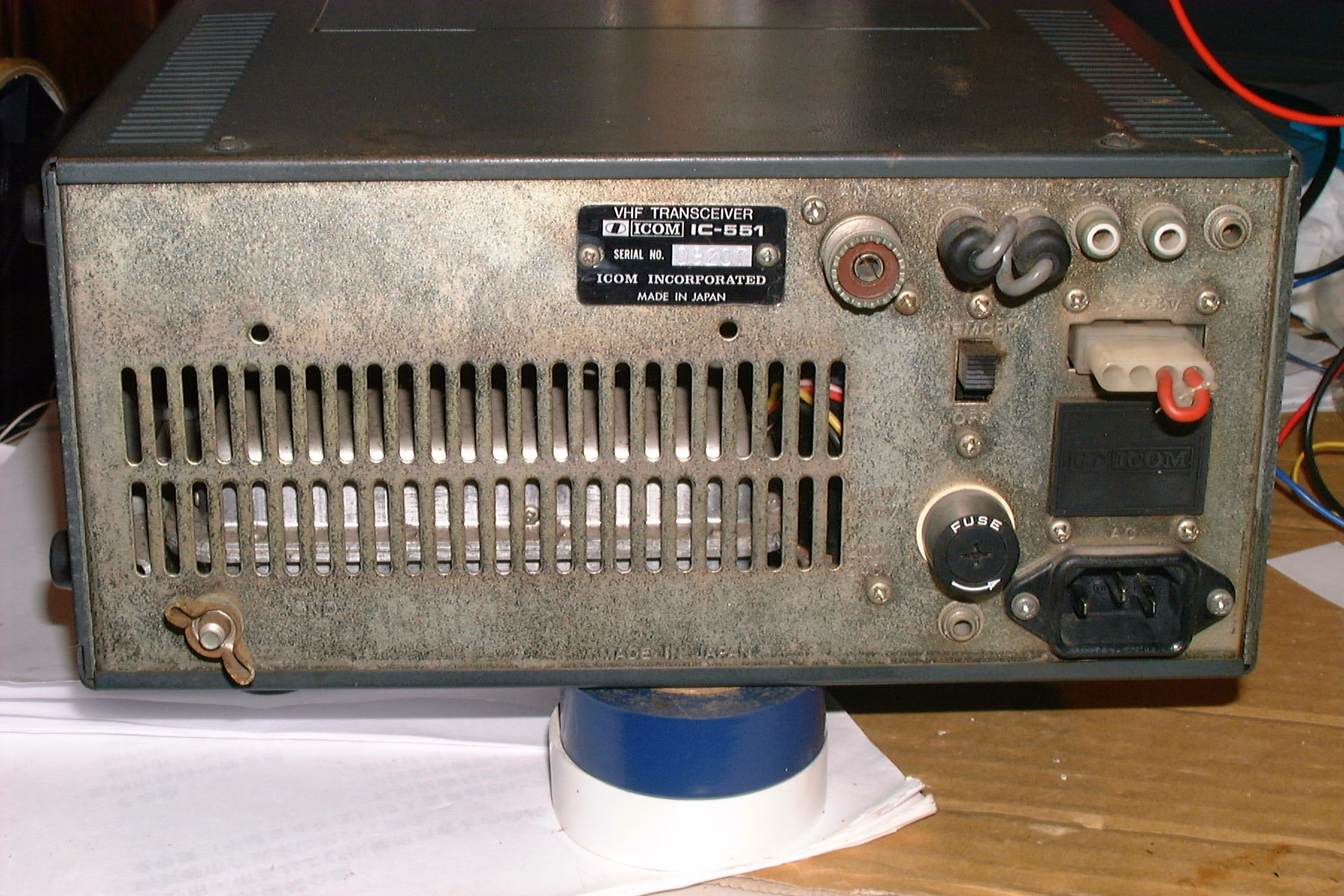 テニスアイコム　IC-551 受信機